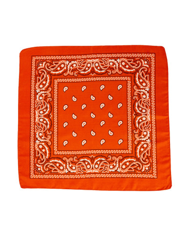 Fluo orange bandana cm 55x55 in pbh