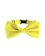 Fluo yellow bow tie in pbh