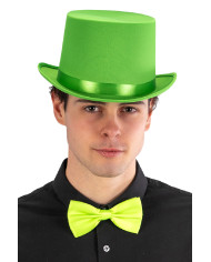 Fluo green bow tie in pbh