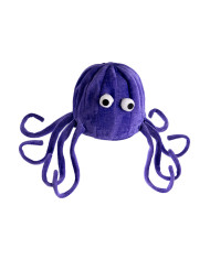 Cappello polipo in tessuto con cartellino/etichetta