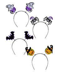 Felt halloween headband ass.mod. with header