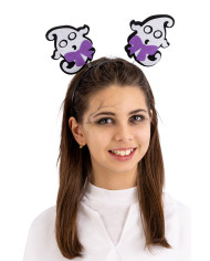 Felt ghost headband with header