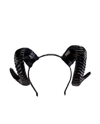 Halloween headband with horns in pbh
