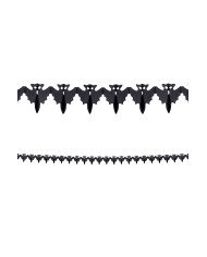 Bats paper garland cm.300 x 17  in polybag on card