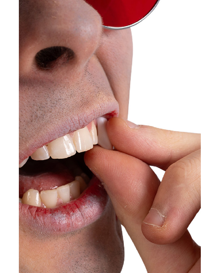 Denti canini in blister