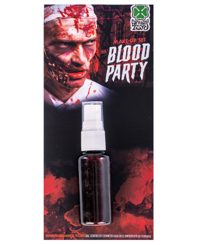 Kunstblutspray in der Flasche, Inhalt ca. 30 ml in Sichtverpackung