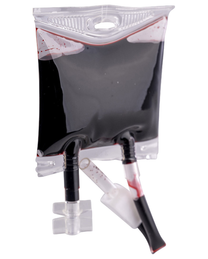 Sangre falsa en bolsa 75 ml aprox. sobre cartoncillo