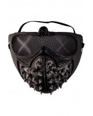 Black plastic mask with studs suitable for various styles of Black plastic mask with studs suitable for various styles of