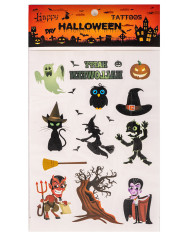 Carpeta tatuajes Halloween en bolsa sobre cartoncillo Carpeta tatuajes Halloween en bolsa sobre cartoncillo