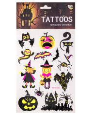 Carpeta tatuajes Halloween en bolsa sobre cartoncillo Carpeta tatuajes Halloween en bolsa sobre cartoncillo