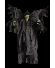 Scheletro d'appendere con ali h.cm.90 ca. con cartellino/etichetta