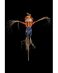Garden scarecrows h.cm.180 ass.mod. with label