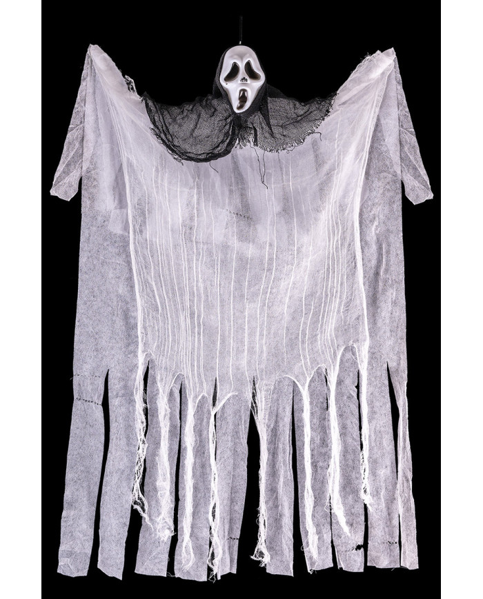 Hanging ghost skeleton h.cm.90 with label