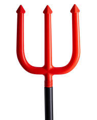 Fourche démontable, h. 110 cm env., dans un sachet avec étiquette ferme-sachet