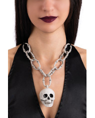 Skull necklace with header Skull necklace with header