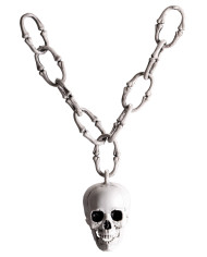 Skull necklace with header Skull necklace with header