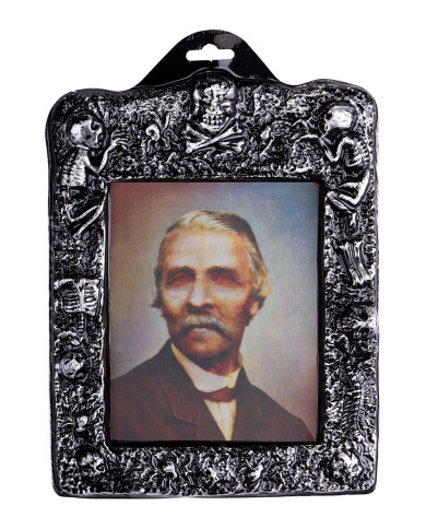 3D-Bild von Horror-Monster, ca. 21 x 30 cm mit Pappschild/Etikett 3D-Bild von Horror-Monster, ca. 21 x 30 cm mit Pappschild/Etikett