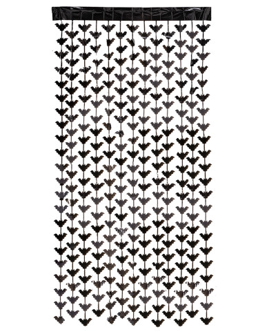 Tenda nera in plastica h.cm.200x100 ca. in busta con cavallotto