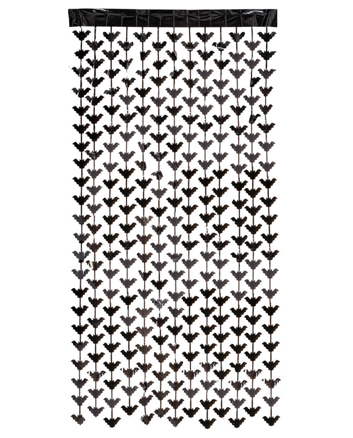 Tenda nera in plastica h.cm.200x100 ca. in busta con cavallotto