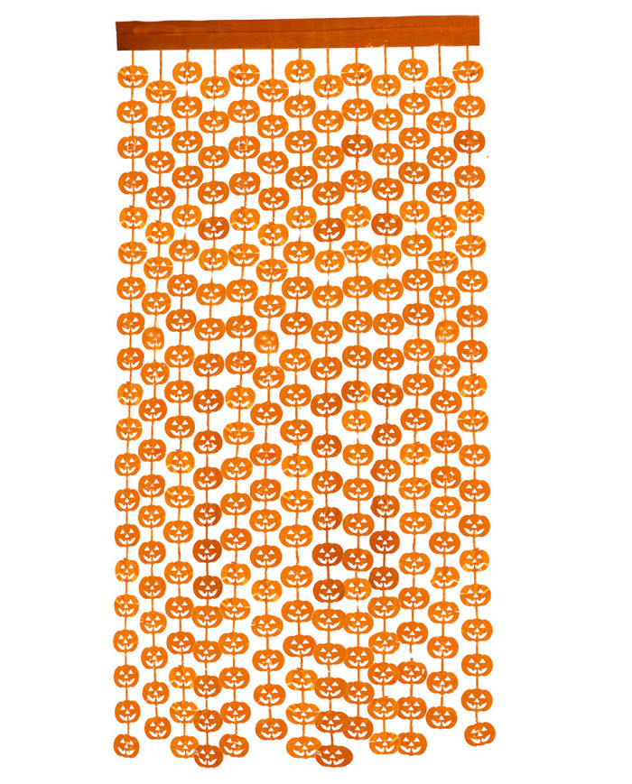 Violetter Vorhang aus Kunststoff, ca. 200 x 100 cm in Beutel mit Aufhänger