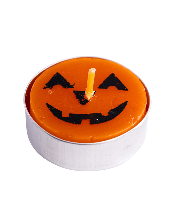 9 bougies halloween diam. 4 cm env., dans une boîte en PVC