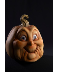 Zucca in resina h.cm.30 ca. con cartellino/etichetta Zucca in resina h.cm.30 ca. con cartellino/etichetta