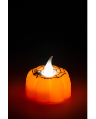 Bougie t-light, h. 4 cm env. (piles comprises), sur un présentoir