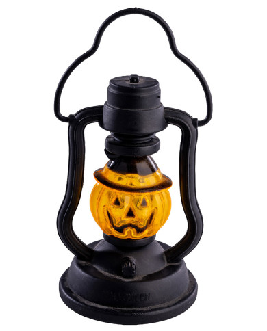 Farol de plástico modelos surtidos de 10 cm de alto aprox. con luces (pilas incluidas) en expositor Farol de plástico modelos surtidos de 10 cm de alto aprox. con luces (pilas incluidas) en expositor