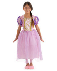 Lilac princess costume size iv in bag with hook