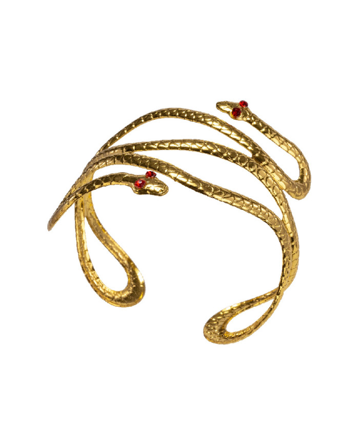 Bracciale con serpente oro con cartellino/etichetta Bracciale con serpente oro con cartellino/etichetta