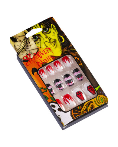 Halloween nails in box