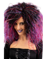 Multicoloured pop wig in box Multicoloured pop wig in box