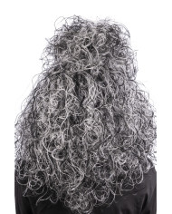 Black and white witch wig in box Black and white witch wig in box