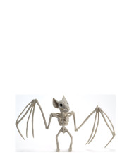 Scheletro pipistrello in plastica largh.cm.30 ca.con cartellino/etichetta