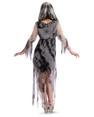 COSTUME ZOMBIE DONNA T.U. (S-M) IN BUSTA CON GANCIO