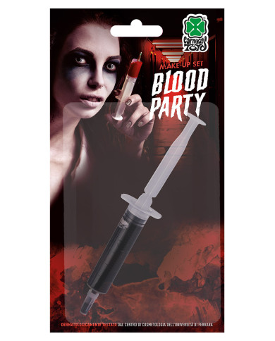 Sangue finto in siringa ml.5 ca. in blister