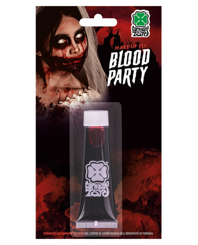 Sangre falsa en tubo 20 ml aprox. en blíster