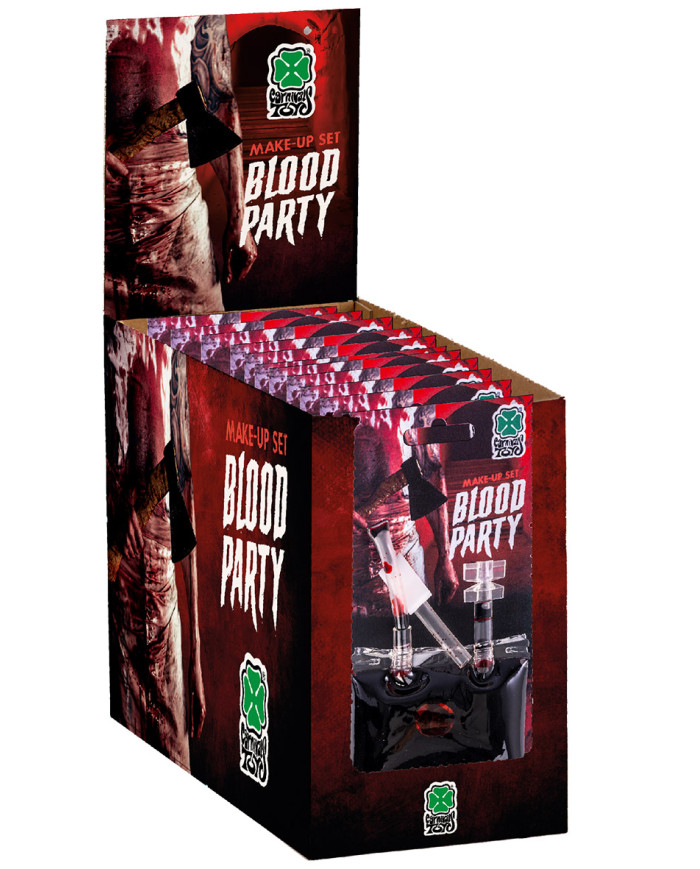 Sangre falsa en bolsa 75 ml aprox. sobre cartoncillo