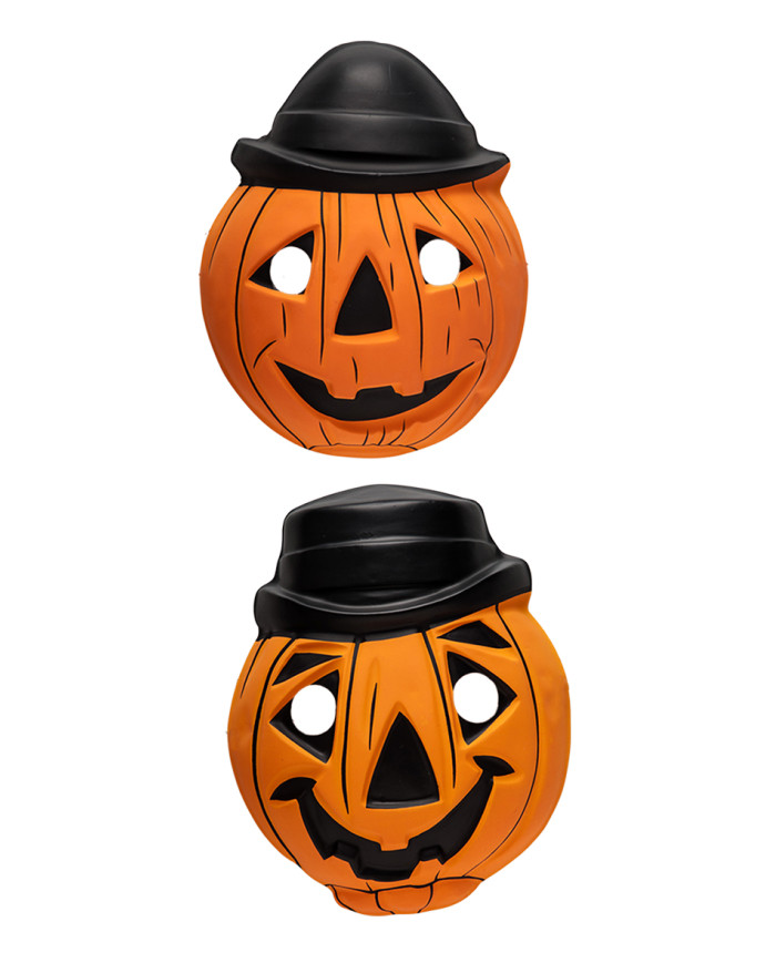 Maschera zucca bimbo in plastica modelli assortiti con Maschera zucca bimbo in plastica modelli assortiti con
