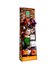 Halloween Assortment (124 Pcs) In Display Box