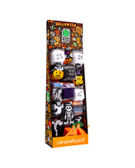 Petites décorations d'Halloween (122 pcs) sur un présentoir