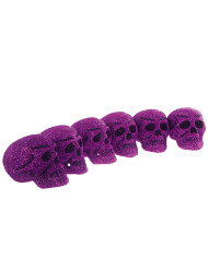 TESCHIO CON GLITTER VIOLA H.CM.10