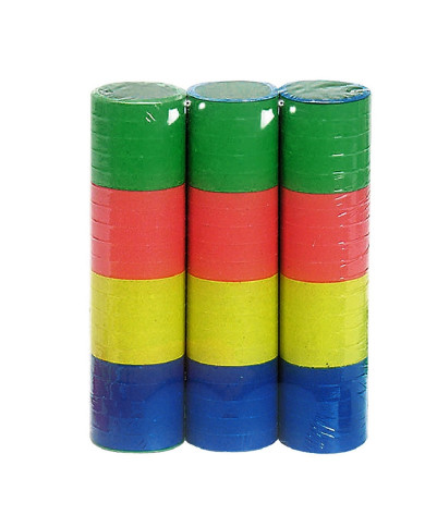 Palbox con 3 serpentinas estándar de papel certificado (150 pzas.) Palbox con 3 serpentinas estándar de papel certificado (150 pzas.)