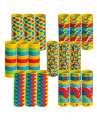 Pallbox 3 stelle filanti miste carta certificata (pz.150)