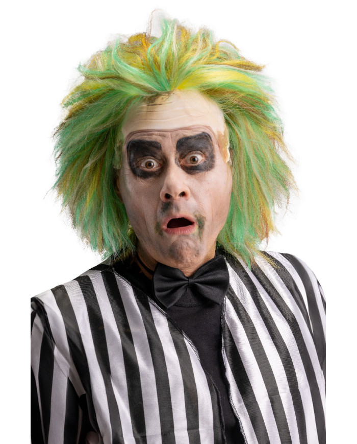 PARRUCCA SPIRITELLO CON CALOTTA IN LATTICE IN BUSTA C/GANCIO