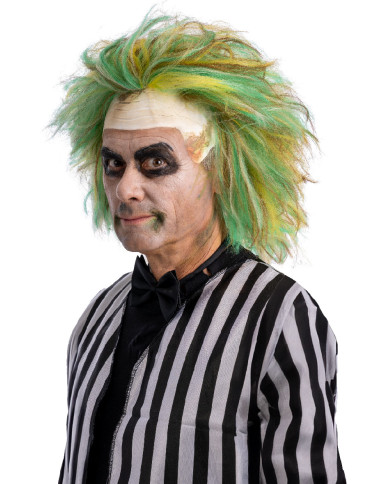 PARRUCCA SPIRITELLO CON CALOTTA IN LATTICE IN BUSTA C/GANCIO