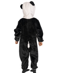Panda fleece jumpsuit with hood in bag w/hook Panda fleece jumpsuit with hood in bag w/hook