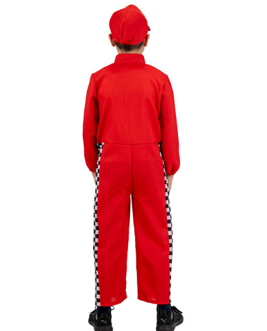 Kostüm Pilot-Overall in Beutel mit Haken