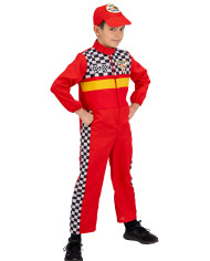 Costume tuta pilota in busta c/gancio