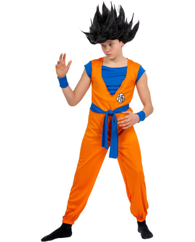 Costume guerriero manga in busta c/gancio